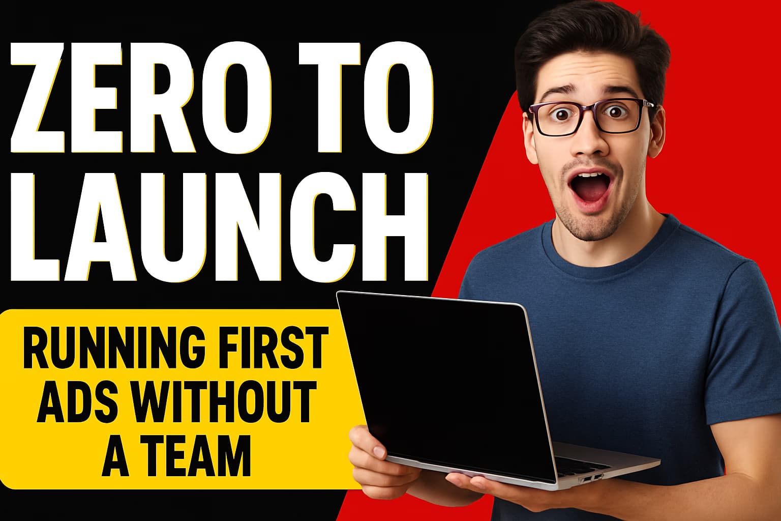 Zero to Launch: A Founder's Guide to Running First Ads Without a Team